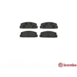BREMBO P49036 Juego de pastillas de freno