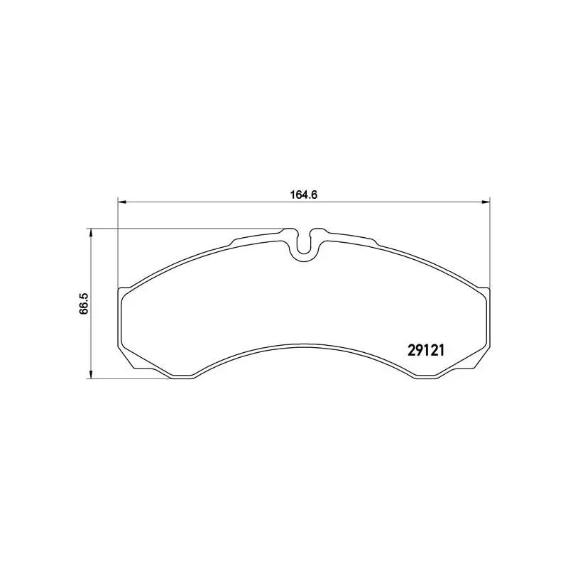 BREMBO PA6017 Juego de pastillas de freno
