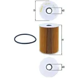 MAHLE OX415D Filtro de aceite