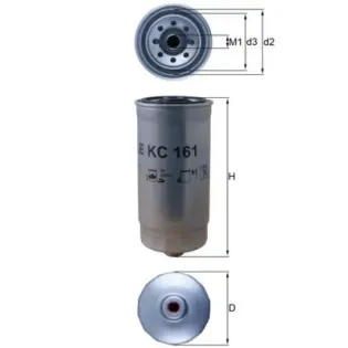 MAHLE KC161 Filtro combustible