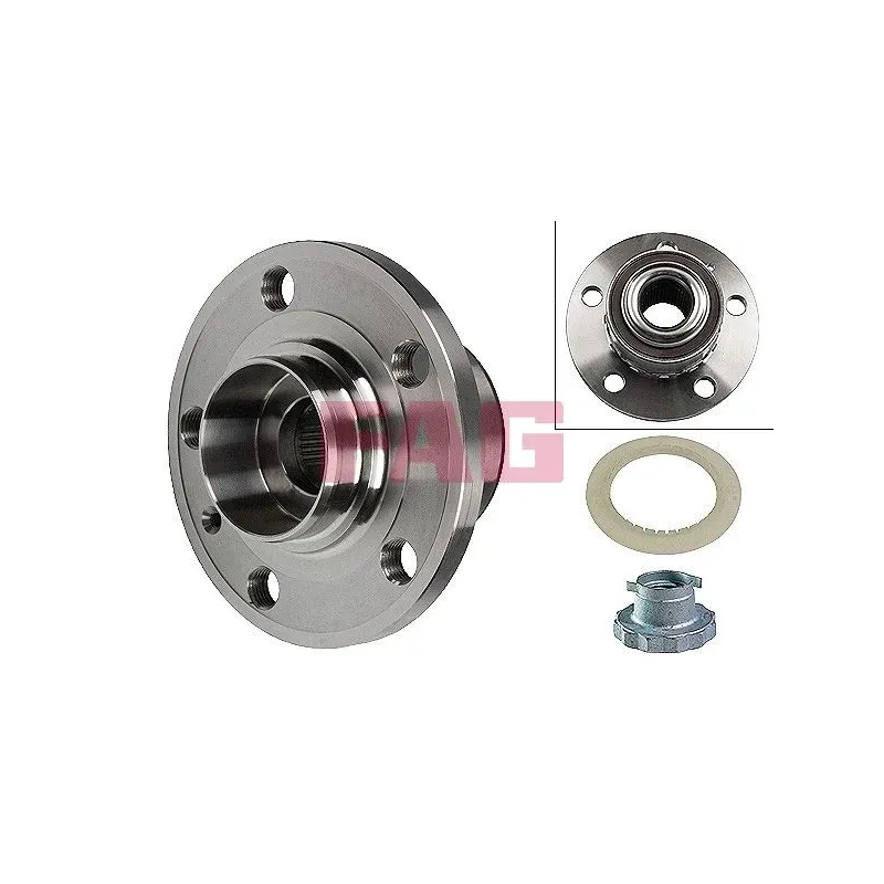 Schaeffler FAG 713610470 Juego de cojinete de rueda