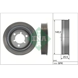 Schaeffler INA 544014510 Polea, cigüeñal