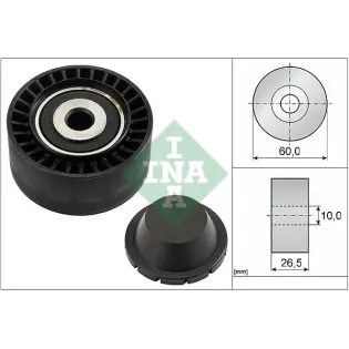 Schaeffler INA 532033110 Polea inversión/guía, correa poli V
