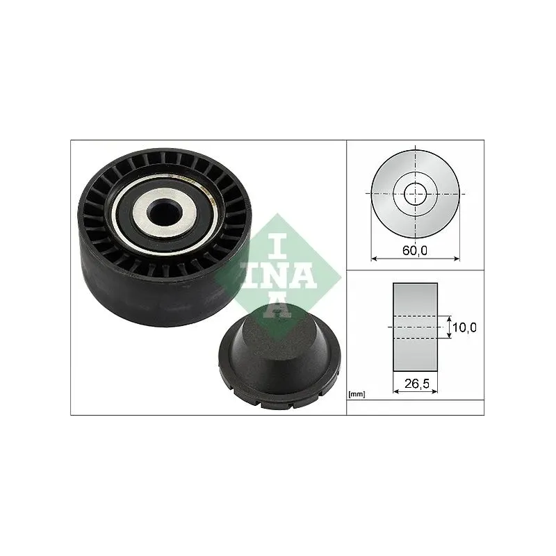 Schaeffler INA 532033110 Polea inversión/guía, correa poli V