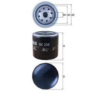 MAHLE OC236 Filtro de aceite