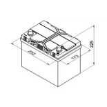 BOSCH 0092S40240 Batería de arranque