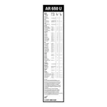 BOSCH 3397008939 Limpiaparabrisas