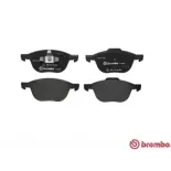 BREMBO P24061 Juego de pastillas de freno