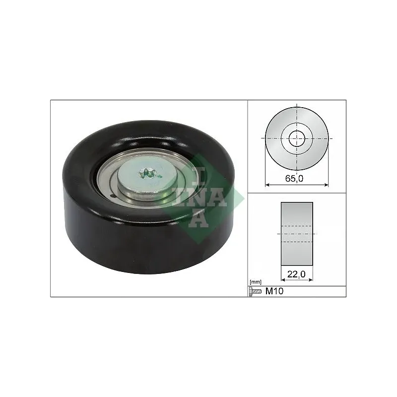 Schaeffler INA 532063910 Polea inversión/guía, correa poli V