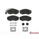 BREMBO P23091 Juego de pastillas de freno