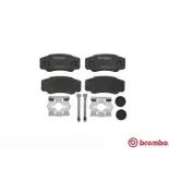 BREMBO P23093 Juego de pastillas de freno