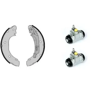 BREMBO H23057 Juego de zapatas de frenos