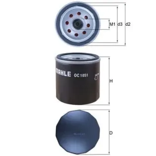 MAHLE OC1051 Filtro de aceite