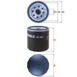 MAHLE OC1051 Filtro de aceite