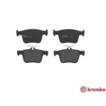 BREMBO P85125 Juego de pastillas de freno