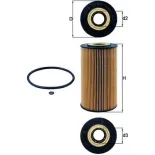 MAHLE OX169D Filtro de aceite