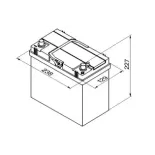 BOSCH 0092S40210 Batería de arranque