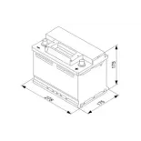 BOSCH 0092S30070 Batería de arranque