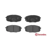 BREMBO P30034 Juego de pastillas de freno