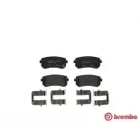 BREMBO P30051 Juego de pastillas de freno