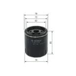 BOSCH F026407085 Filtro de aceite