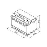 BOSCH 0092S50070 Batería de arranque
