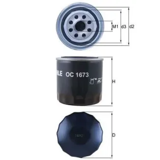 MAHLE OC1673 Filtro de aceite