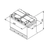 BOSCH 0092S40290 Batería de arranque