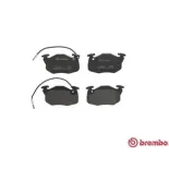 BREMBO P68010 Juego de pastillas de freno