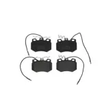 BREMBO P61031 Juego de pastillas de freno