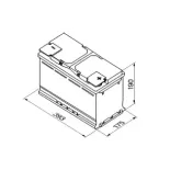 BOSCH 0092S50150 Batería de arranque