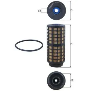 MAHLE KX399D Filtro combustible