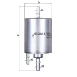 MAHLE KL571 Filtro combustible