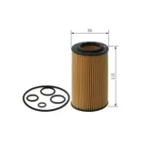 BOSCH 1457429263 Filtro de aceite