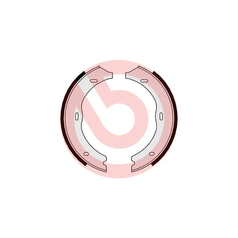 BREMBO S50524 Juego de zapatas de frenos, freno de estacionamiento