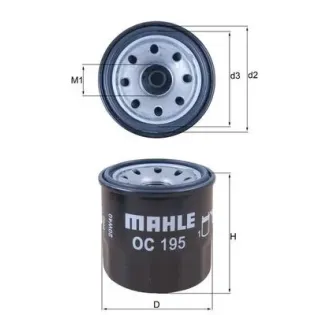 MAHLE OC195 Filtro de aceite