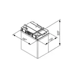 BOSCH 0092S40190 Batería de arranque