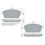 BOSCH 0986494434 Juego de pastillas de freno