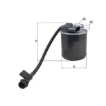 MAHLE KL947 Filtro combustible