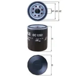 MAHLE OC1292 Filtro de aceite