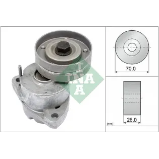 Schaeffler INA 534011820 Tensor de correa, correa poli V