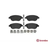 BREMBO P23119 Juego de pastillas de freno