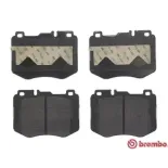 BREMBO P50120 Juego de pastillas de freno