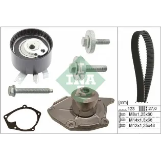 Schaeffler INA 530019731 Bomba de agua + kit correa distribución