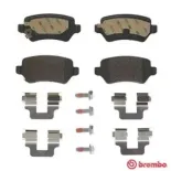 BREMBO P59038 Juego de pastillas de freno
