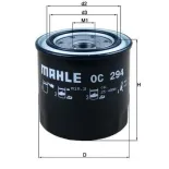 MAHLE OC294 Filtro de aceite