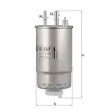 MAHLE KL567 Filtro combustible