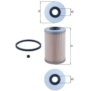 MAHLE KX204D Filtro combustible