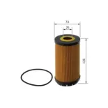 BOSCH F026407344 Filtro de aceite