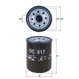 MAHLE OC617 Filtro de aceite